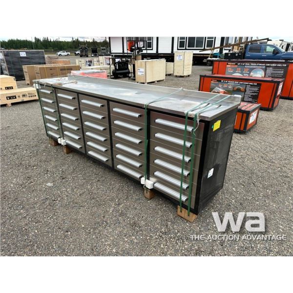 SUIHE 10 FT. 30 DRAWER WORK BENCH