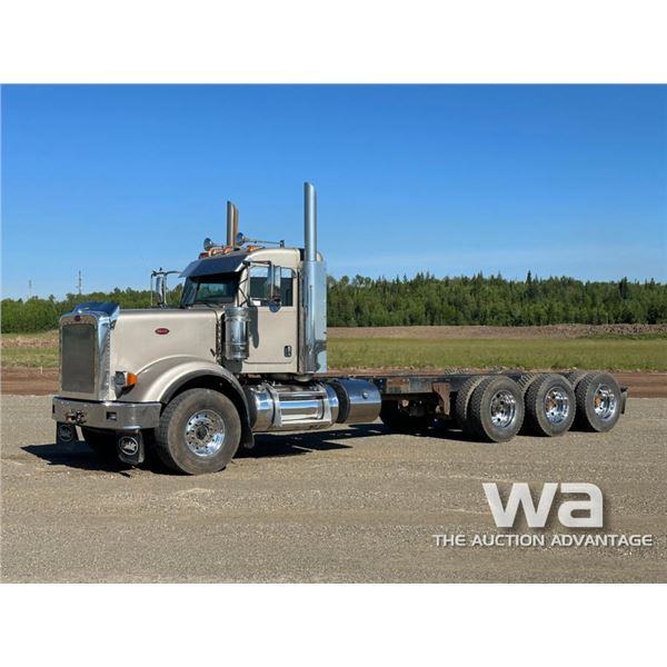 2019 PETERBILT 367 TRI DRIVE CAB & CHASSIS