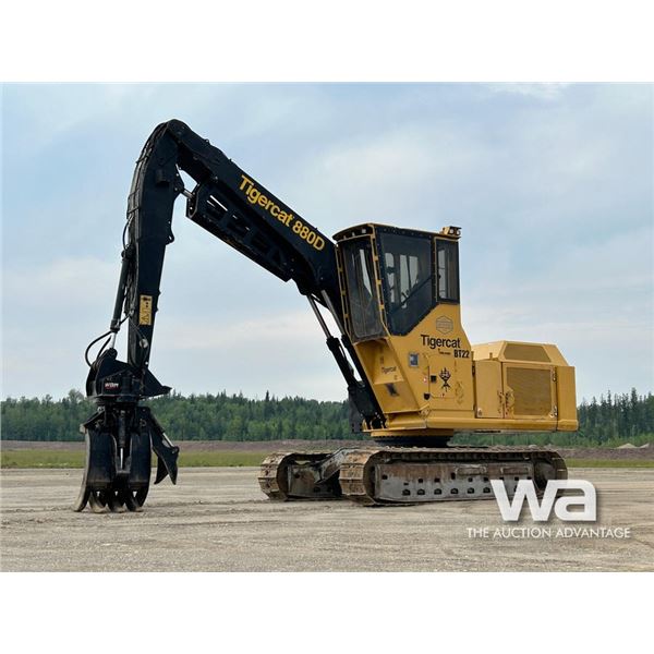 2017 TIGERCAT 880D GRAPPLE LOG LOADER