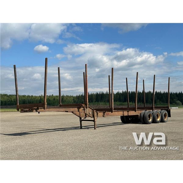 1994 SUPERIOR 53 FT. TRIDEM HAYRACK LOG TRAILER