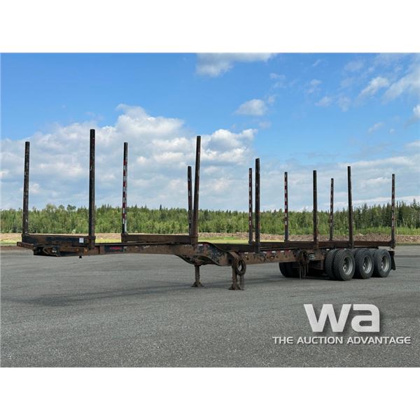 2004 DOEPKER 53 FT. TRIDEM HAYRACK LOG TRAILER
