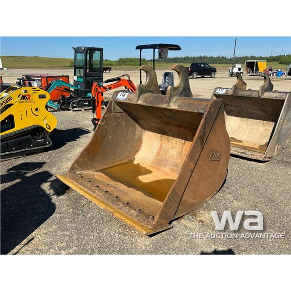 CWS 72 IN. EXCAVATOR CLEAN OUT BUCKET