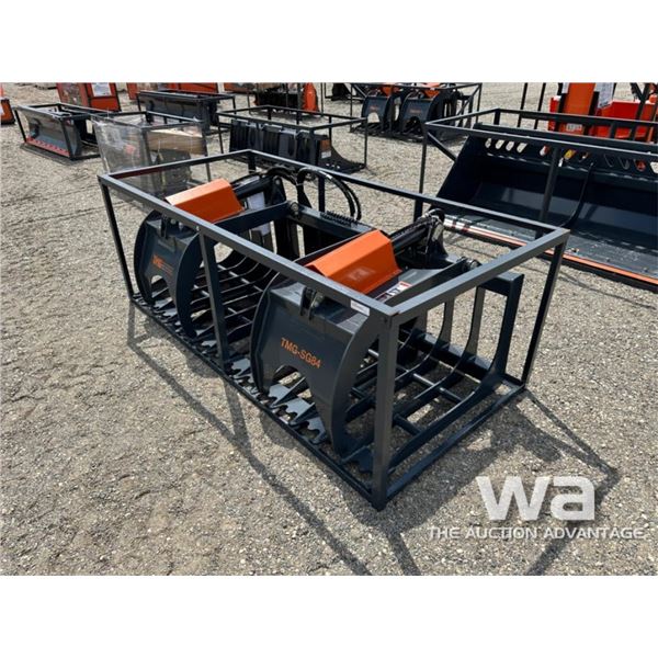 TMG 84 IN. SKID STEER ROCK GRAPPLE ATTACHMENT
