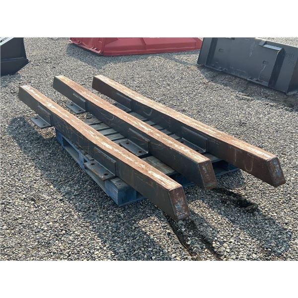 (3) FALSE LOGGING BUNKS