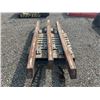 Image 5 : (3) FALSE LOGGING BUNKS