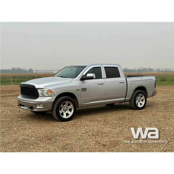 2012 RAM 1500 LARAMIE LONGHORN CREW CAB PICKUP