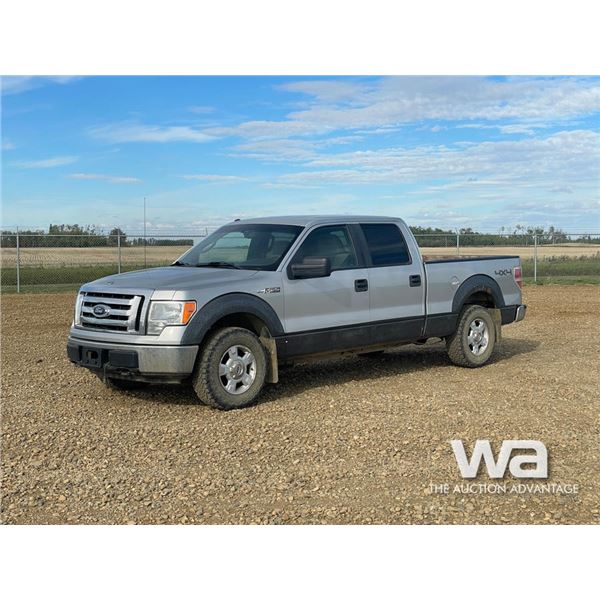 2009 FORD F-150 CREW CAB PICKUP