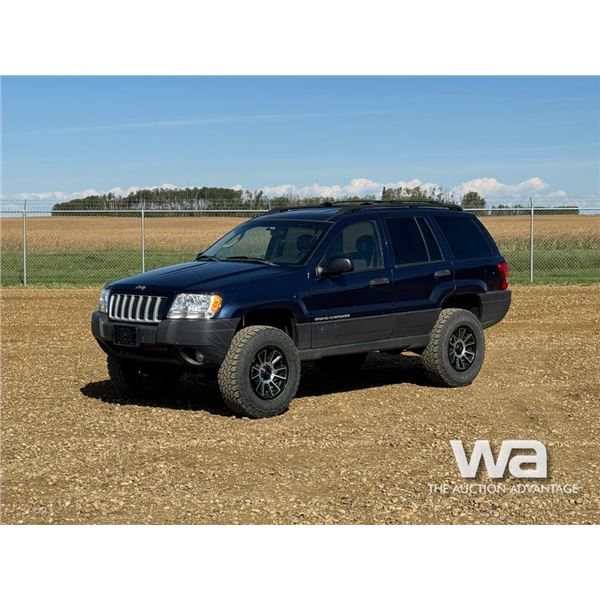 2004 JEEP GRAND CHEROKEE SPORT UTILITY VEHICLE