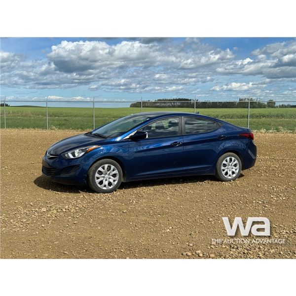 2015 HYUNDAI ELANTRA 4 DOOR CAR