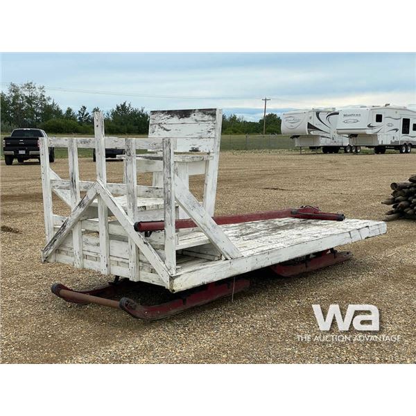 HORSE DRAWN 12 FT X 6 FT SLEIGH