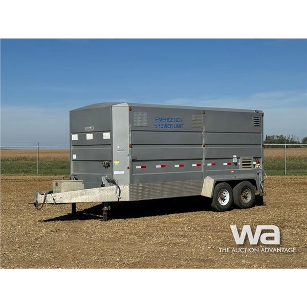 2014 NORBERTS T/A EMERGENCY SHOWER UNIT TRAILER