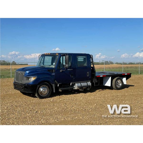2014 INTERNATIONAL TERRASTAR S/A FLATBED TRUCK