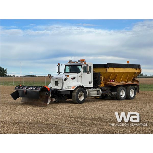 2007 PETERBILT PB355 T/A SNOW PLOW TRUCK