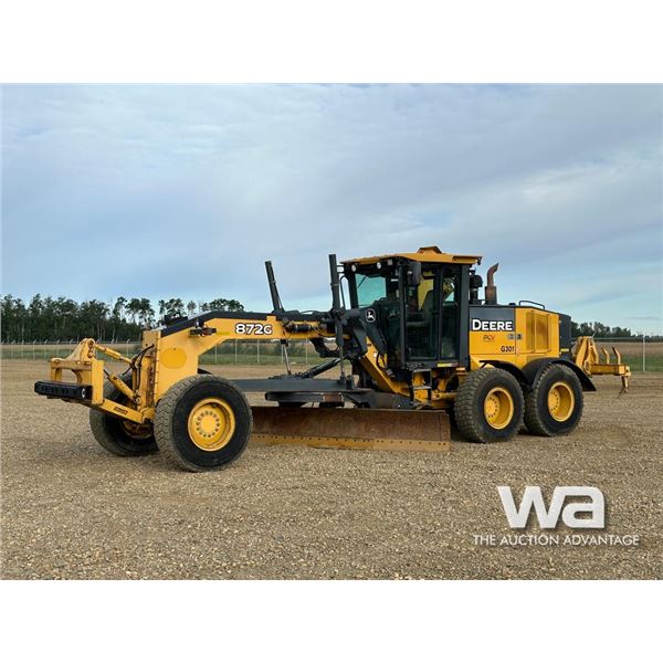 2013 JOHN DEERE 872G AWD MOTOR GRADER