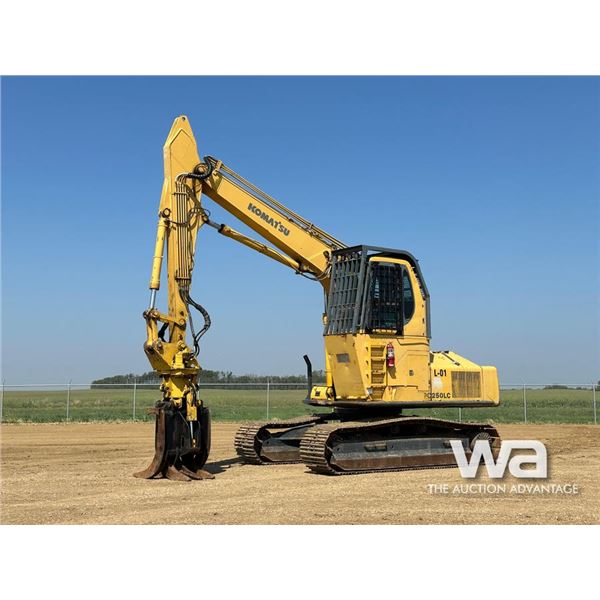 1996 KOMATSU PC250LC-6L SHORT WOOD LOG LOADER
