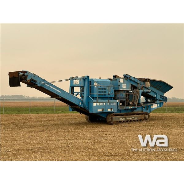 2004 TEREX PEGSON 1000 MAXTRAK CONE CRUSHER PLANT