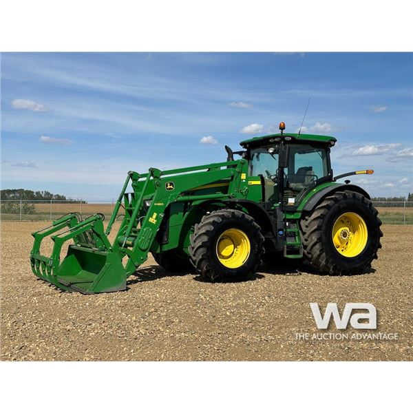 2019 JOHN DEERE 8245R MFWD TRACTOR