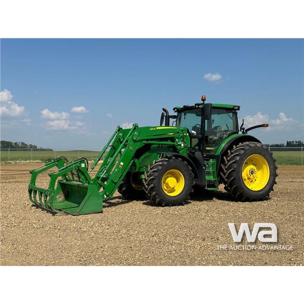 2021 JOHN DEERE 6175R MFWD TRACTOR