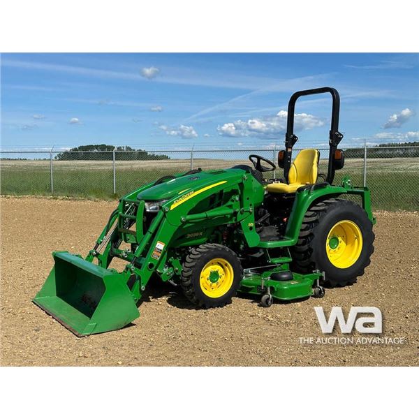 2016 JOHN DEERE 3039R MFWD UTILITY TRACTOR