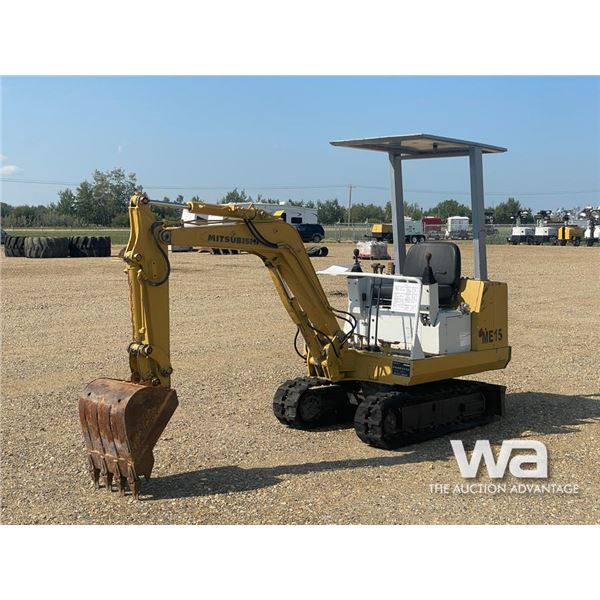 2004 MITSUBISHI ME15 HEAVY DUTY MINI-EXCAVATOR