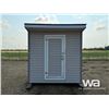Image 5 : 8 X 8 FT. STORAGE SHED ON SKIDS