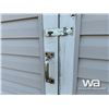 Image 6 : 8 X 8 FT. STORAGE SHED ON SKIDS