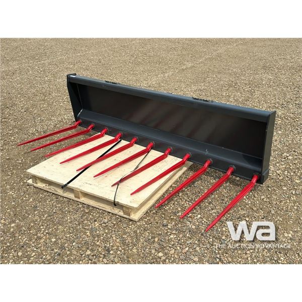85 IN. SKID STEER BALE FORK