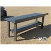 Image 4 : 90 X 30 IN. WORKBENCH