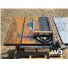 Image 5 : ROCKWELL TABLE SAW & 6.0 HP MOTOR SIDESHAFT MOUNT