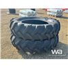 Image 4 : (2) TREADURA TRACTOR 20.8-38R-1 TIRES