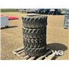 Image 4 : (4) HONOUR 12-16.5 N.H.S TIRES