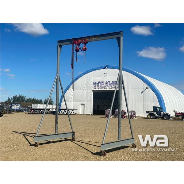 STEEL CRANE GANTRY