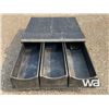 Image 5 : 3 DRAWER WOODEN STORAGE TOOL BOX