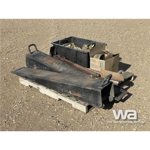 STEEL HD TRUCK RAMPS, TRACK SHOVELS