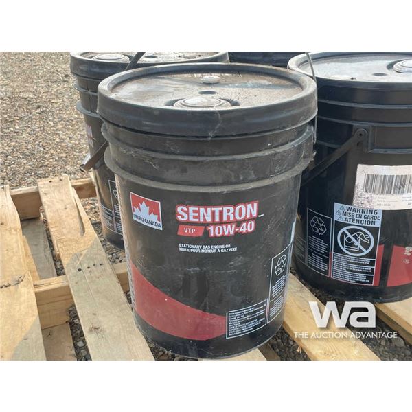PALLET OF 10W40 OIL & GRANULAR FERTILIZER