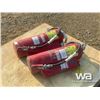 Image 1 : (2) 30 LB PURPLE K FIRE EXTINGUISHERS