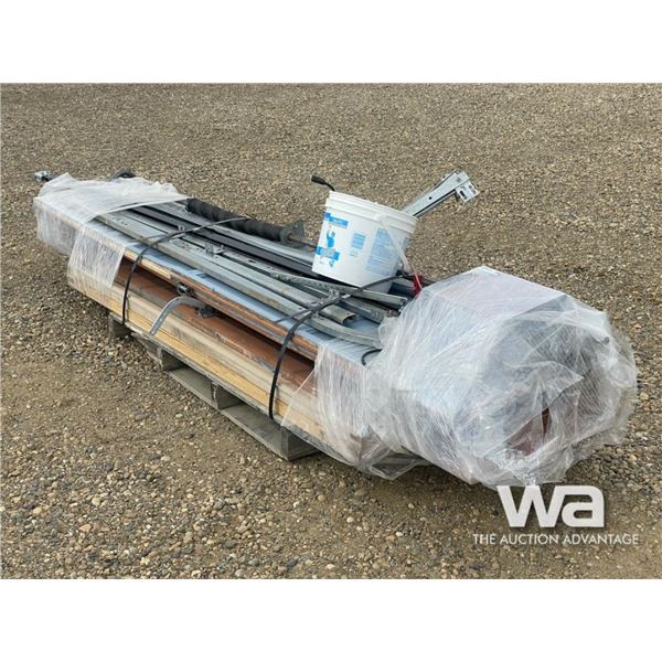 7 X 9 FT. WOODEN OVERHEAD DOOR