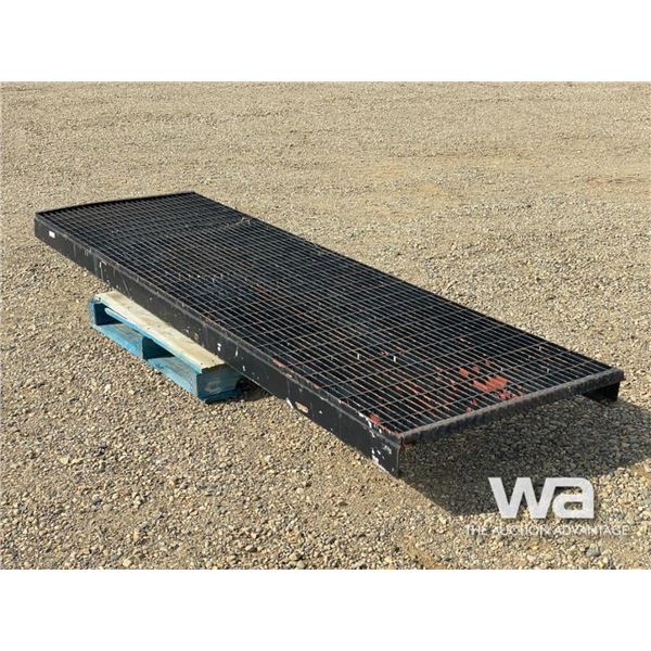10 X 3 FT. STEEL CATWALK
