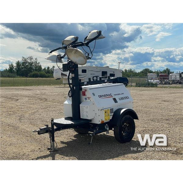 PRE-SOLD: 2018 GENERAC MLT4200 20 KW LIGHT TOWER