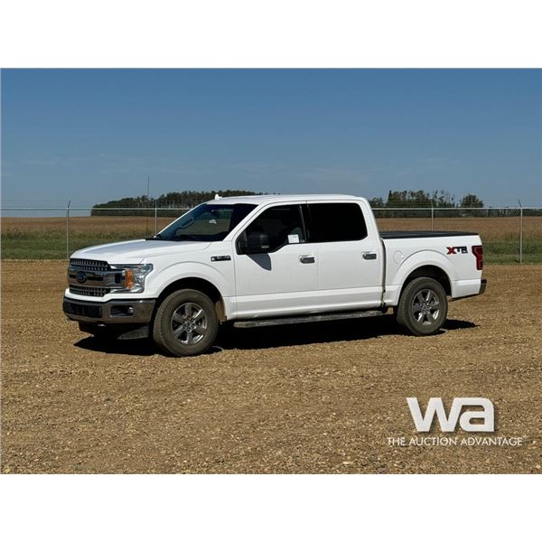 2018 FORD F150 XLT CREW CAB PICKUP