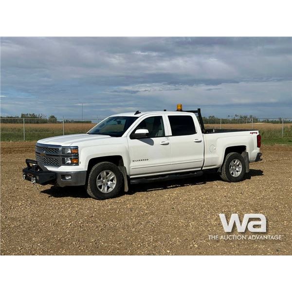 2015 CHEVROLET SILVERADO CREW CAB PICKUP