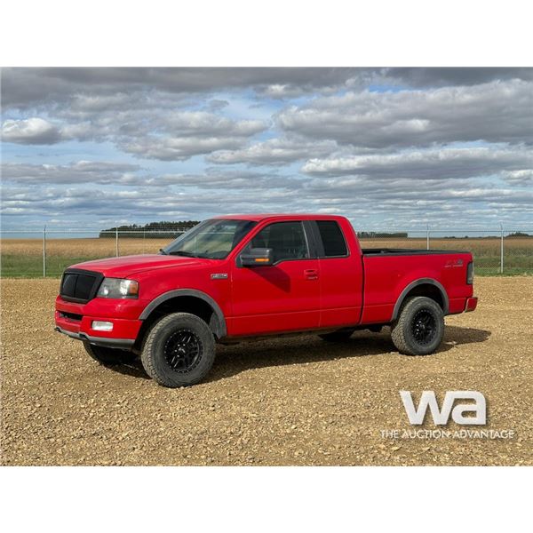 2007 FORD F150 LARIAT E-CAB PICKUP