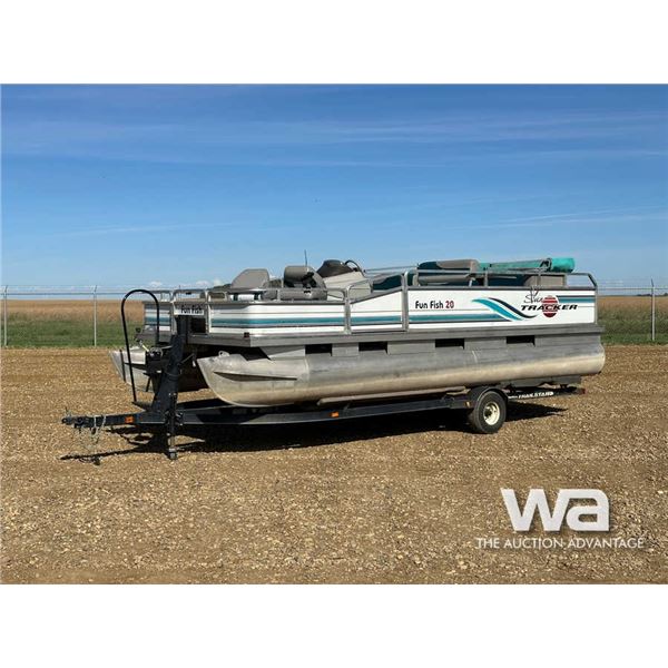 1997 SUN TRACKER 20 FT. FUN FISH PONTOON