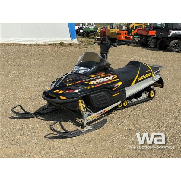 2003 SKIDOO MXZ RENEGADE 800 SNOWMOBILE