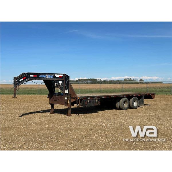 2013 LOAD MAX 24 FT. T/A DUALLY EQUIPMENT TRAILER