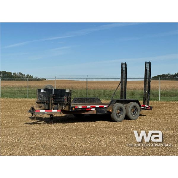 2005 PJ T/A 14 FT CAR HAULER TRAILER