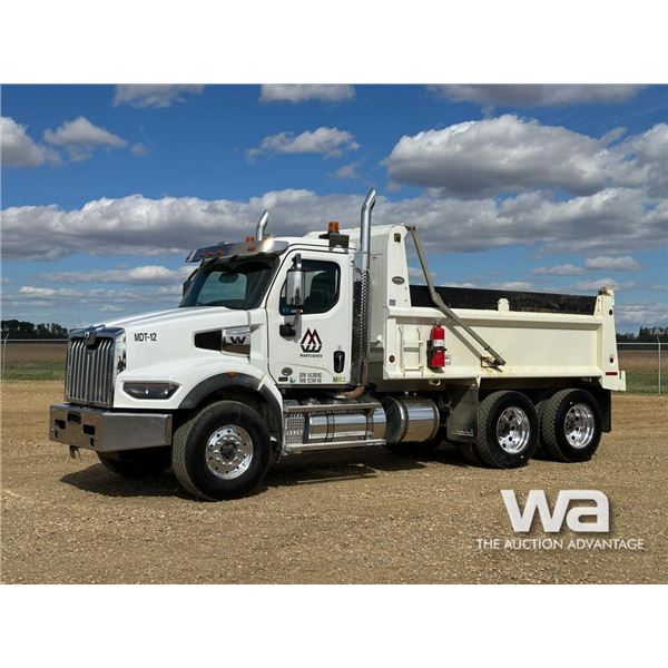 2022 WESTERN STAR 49X T/A DUMP TRUCK