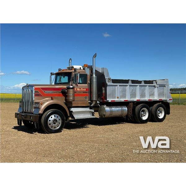 1986 KENWORTH W900 T/A DUMP TRUCK
