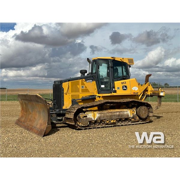 2015 JOHN DEERE 850K LGP CRAWLER DOZER