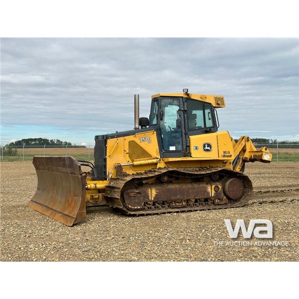 2013 JOHN DEERE 750J LGP CRAWLER TRACTOR